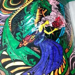 Poster of fairy and dragon